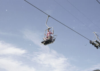 Sessellift Modenschau