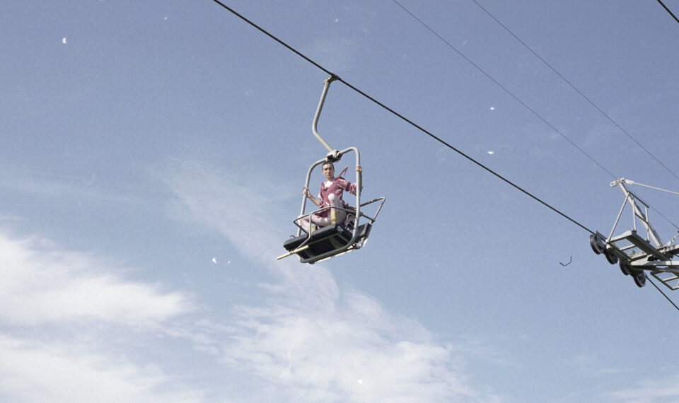 Sessellift Modenschau