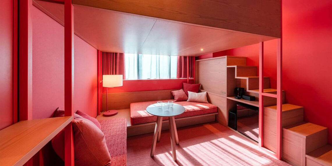 Villa Kunterbunt: das Toggle Hotel Suidobashi in Tokio