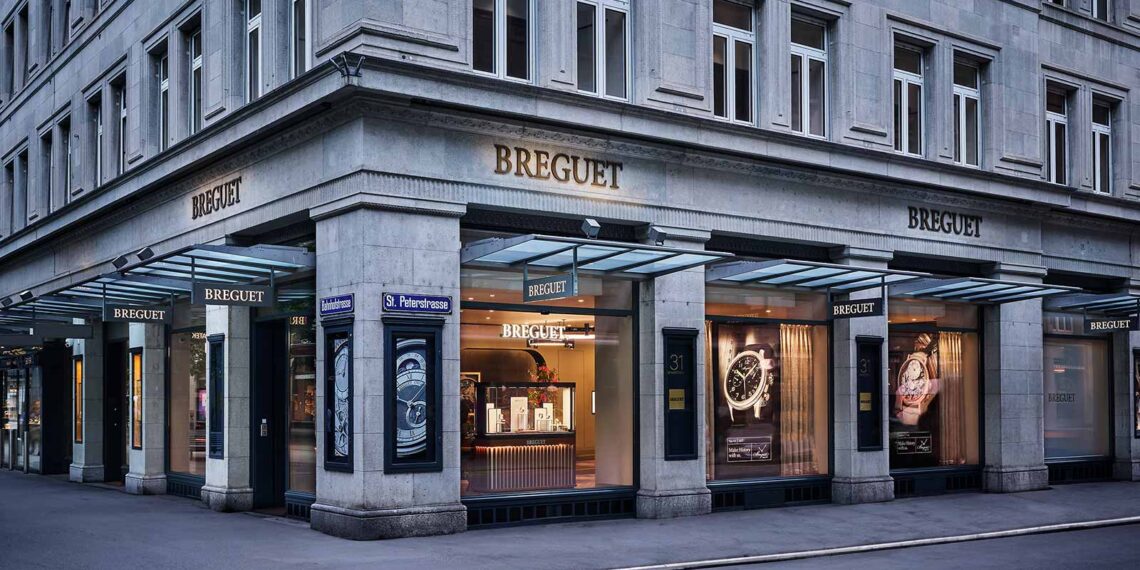Wiedereröffnung der Breguet-Boutique in Zürich