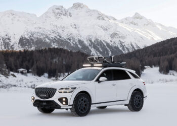 Genesis GV70 Snow: das neue Auto für AbenteurerInnen Teaser