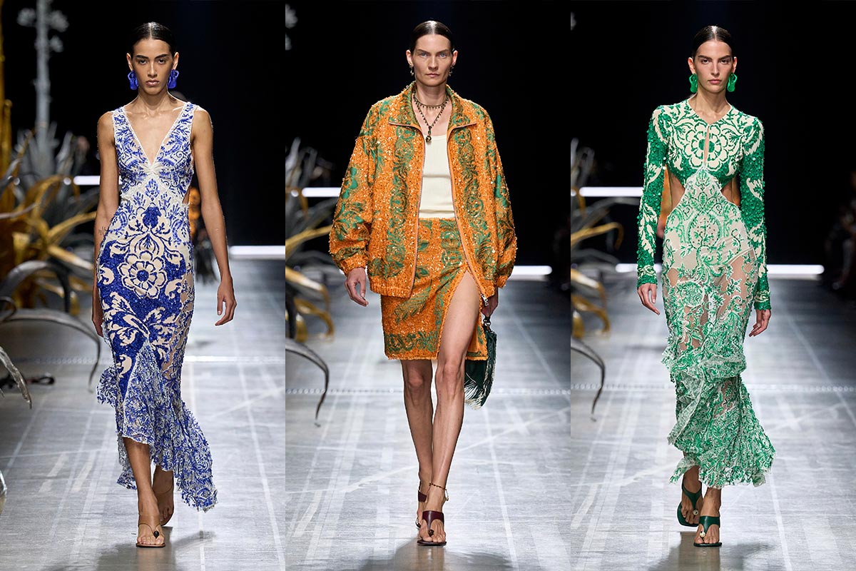 Etro Frühling-Sommer 2025 Kollektion: Schau dir die feinen Prints genauer an