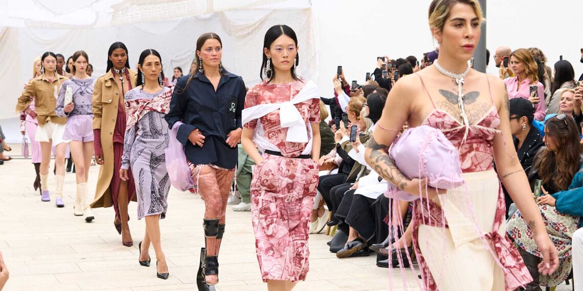 Marco Rambaldi Frühjahr/Sommer 2025: 90s-Vibes treffen auf moderne Coolness