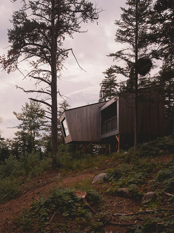 Territoire Charlevoix: Ein Architekturtraum in der kanadischen Wildnis