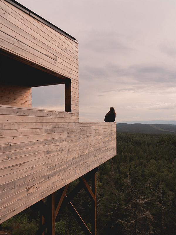 Territoire Charlevoix: Ein Architekturtraum in der kanadischen Wildnis