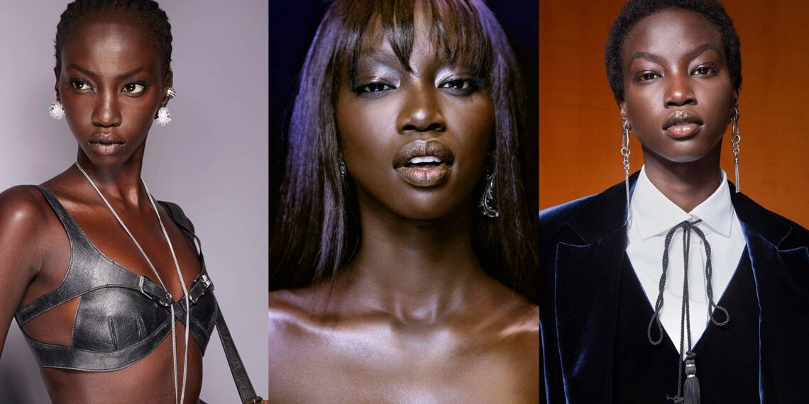 Anok Yai auf dem FACES International Cover