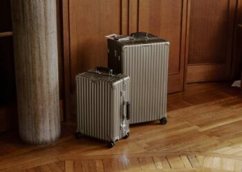 Die Rimowa Classic Kollektion in Titanium